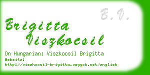 brigitta viszkocsil business card